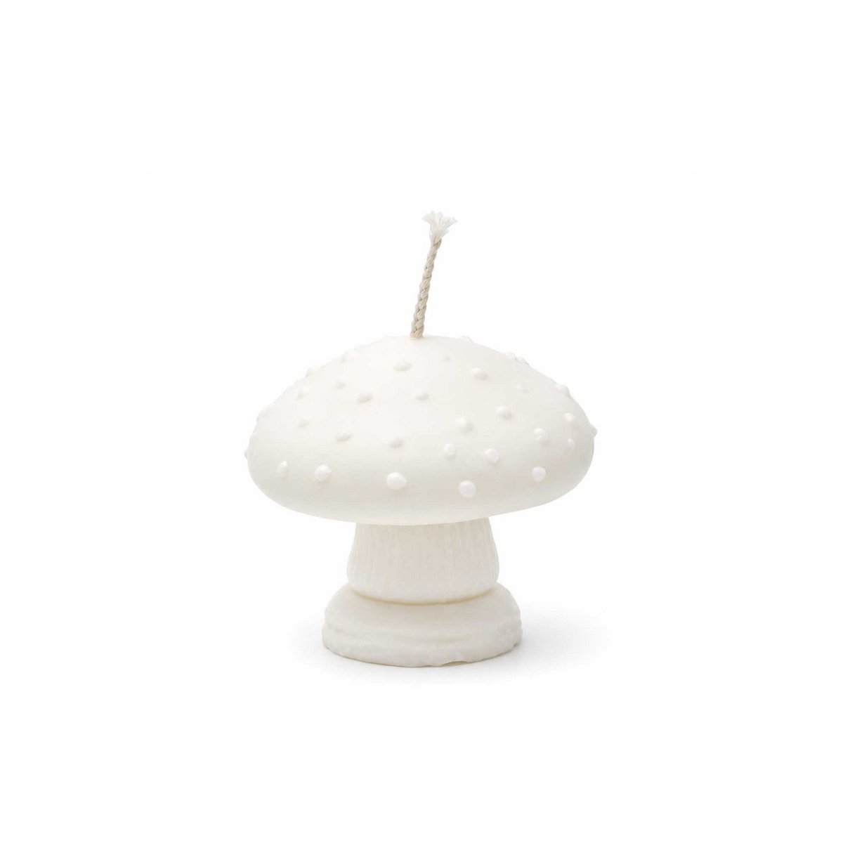 Ordinate-Woodland Mushroom Candle-02 Mushroom candle made of soy wax and beeswax | Handmade decorative candle | Cottagecore home decor | Gift for book lovers | Christmas candle