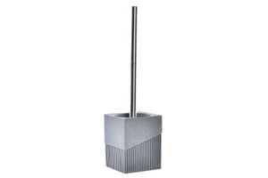 ESCOBILLERO RESINA INOX 9,5X9,5X37 GRIS PB197298