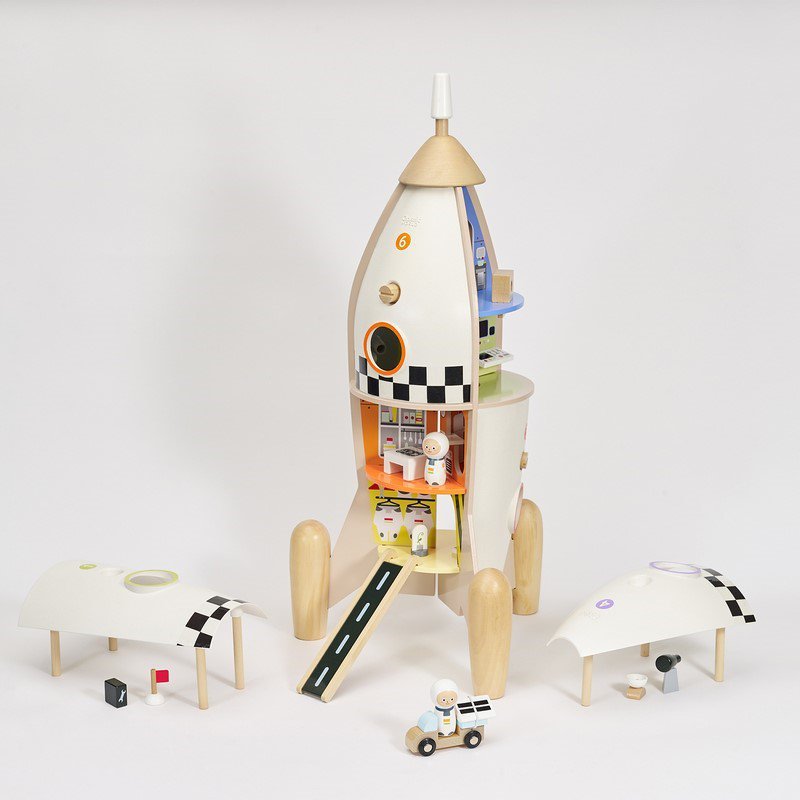 Rocket - Space base - 31x69x31cm