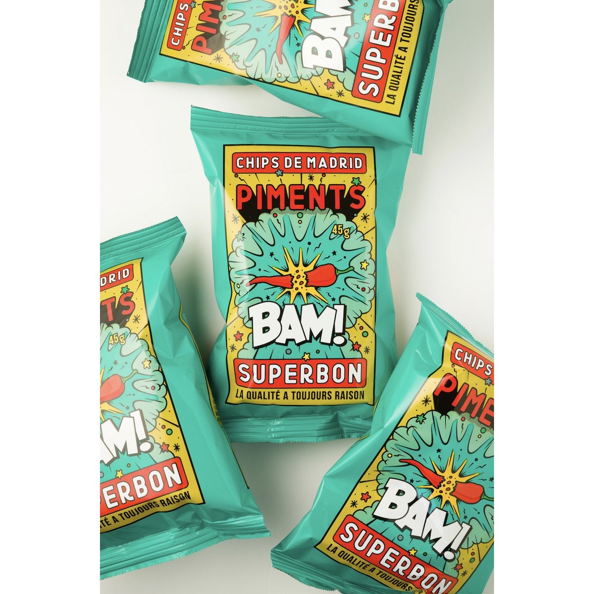 New - Chips Chili 40g - Superbon 