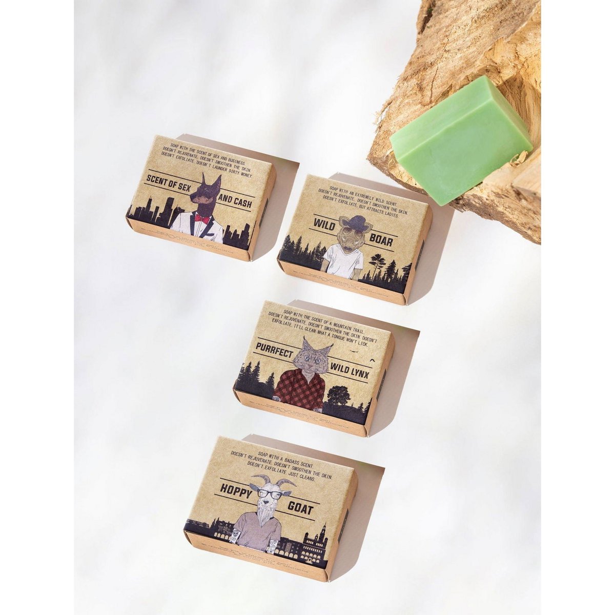Glycerinseifenstück Dobermann Natürliche Glycerinseife – 85 g