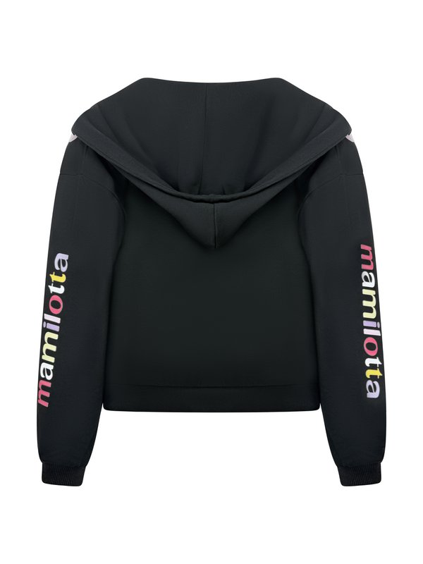Chloé Cool - Veste à capuche noire
