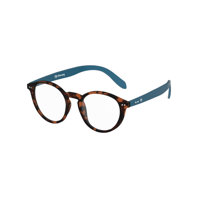 Lennon Blue Light Glasses - Everyday Lens (blå arm)