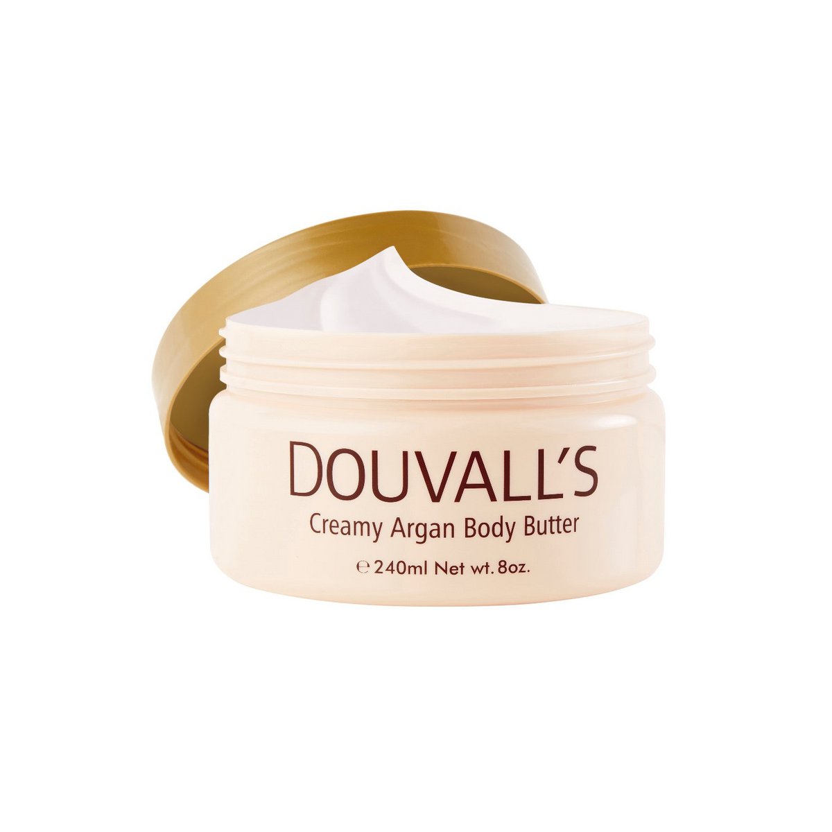 Organic Creamy Argan Body Butter Lavender and Lemon 240ml NEW FORMULA!