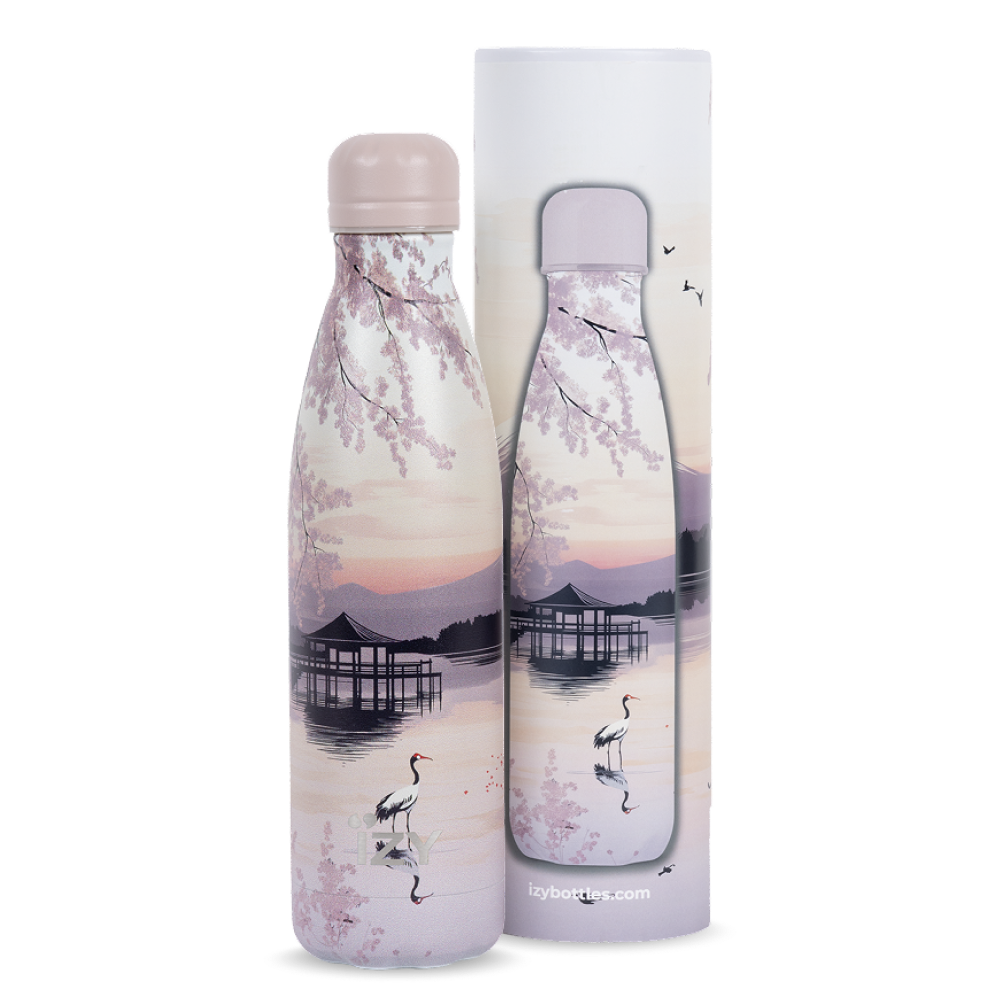IZY Thermos Bottle - Sunset Lake - 500ML To-Go Insulated Water Bottles