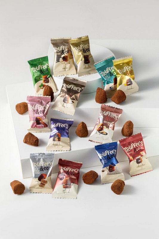 Tartufi Di Cioccolato Truffee's & Co - Confezionati Singolarmente - 1 KG