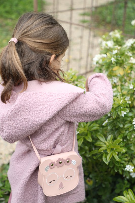 Kinderschoudertas - Yumi de kleine koala Roze