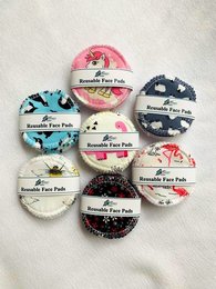 Weiche wiederverwendbare Gesichtstücher, Zero Waste, Make-up-Tücher, Augen-Make-up-Entferner-Pads, Gesichtspads, Gesichtsreinigungsrunden, weiche Gesichtstücher