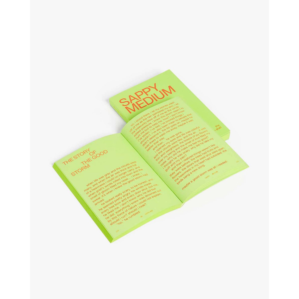 Sappy Medium Book von JB Copeland | Kurze Schriften über das Leben