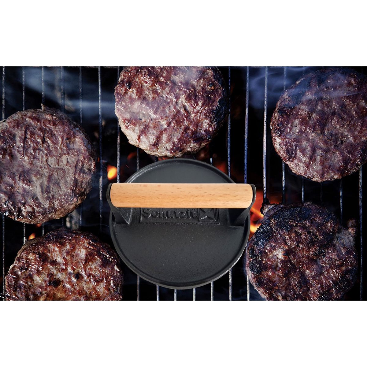 Hamburgerpers XL gietijzer