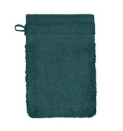 100% cotton washcloth set in petrol color. Soft, absorbent, and durable for everyday use.