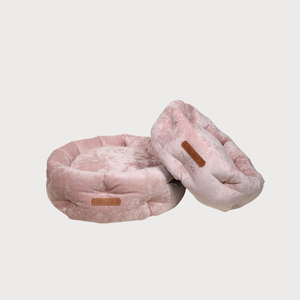 Lit de luxe pour chien Marshmallow – Peluche ultra douce, fait main en Europe, chiens et chats, 3 couleurs