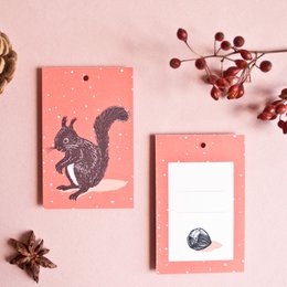 Gift tag set Christmas (8 pcs.)