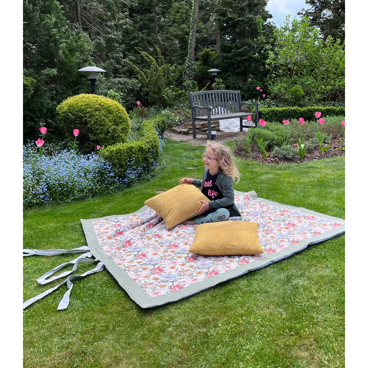Meadow - XXL picknickkleed - picknickmat 180×160 cm