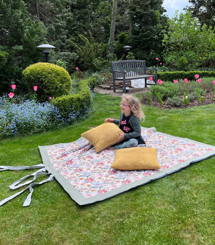 Eng - XXL picnic tæppe - picnic måtte 180×160 cm