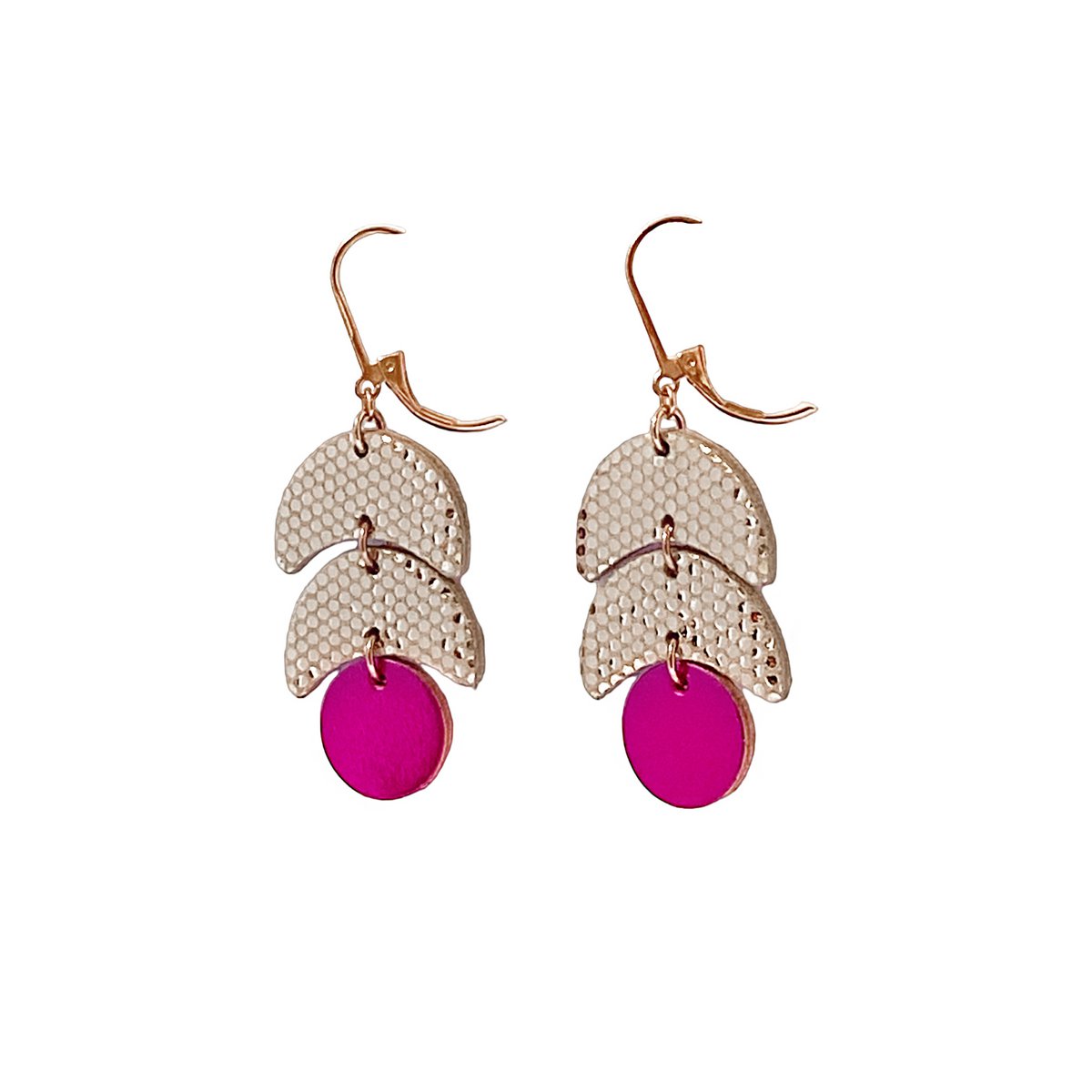 CALDER Orecchini Fucsia Chiaro