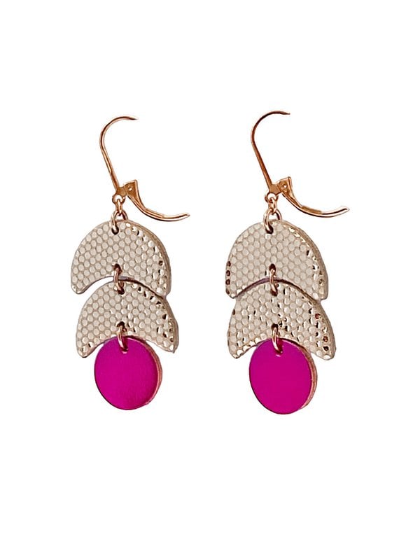 CALDER Orecchini Fucsia Chiaro