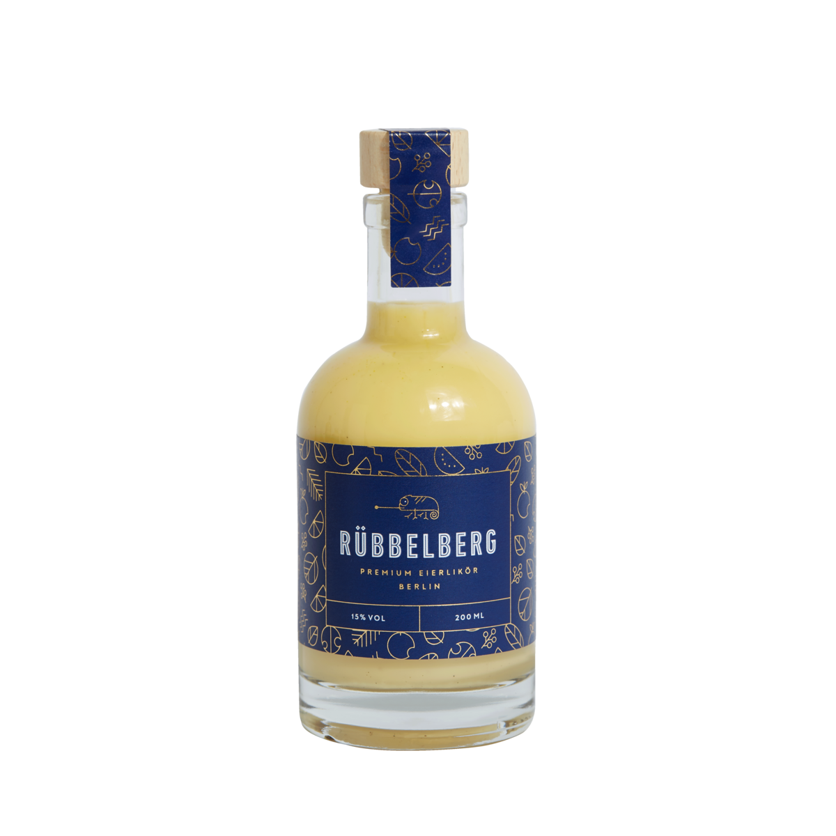 Premium Bio-Eierlikör 200ml Flasche
