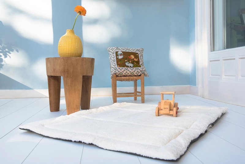 Tappetino Playmat2GO Lana Bianco