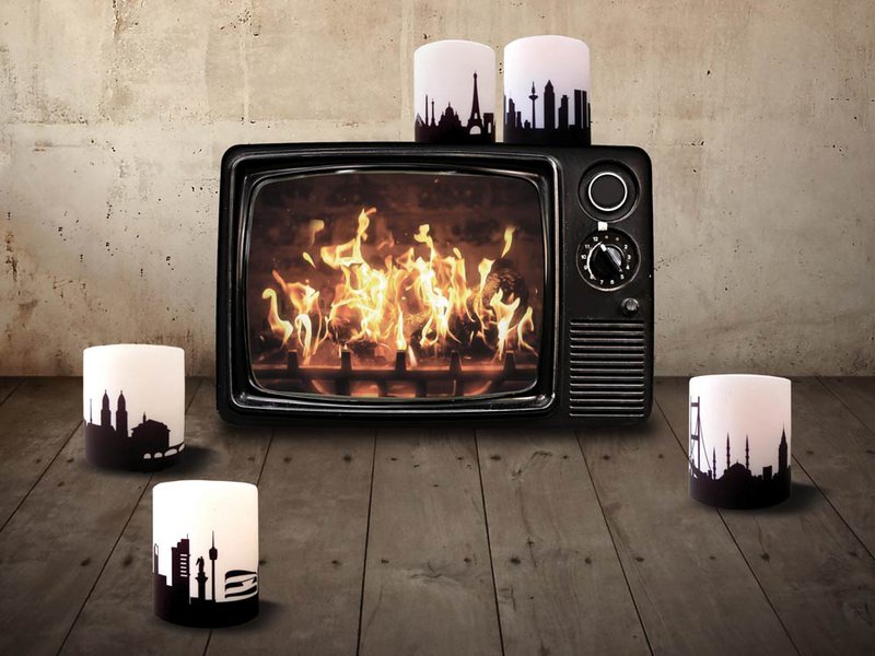 Ruhrpott candle. Lantern design