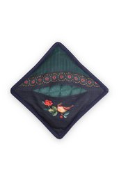 PIP - Kwadratowy uchwyt na garnki Winter Wonderland Blue - 22x22cm