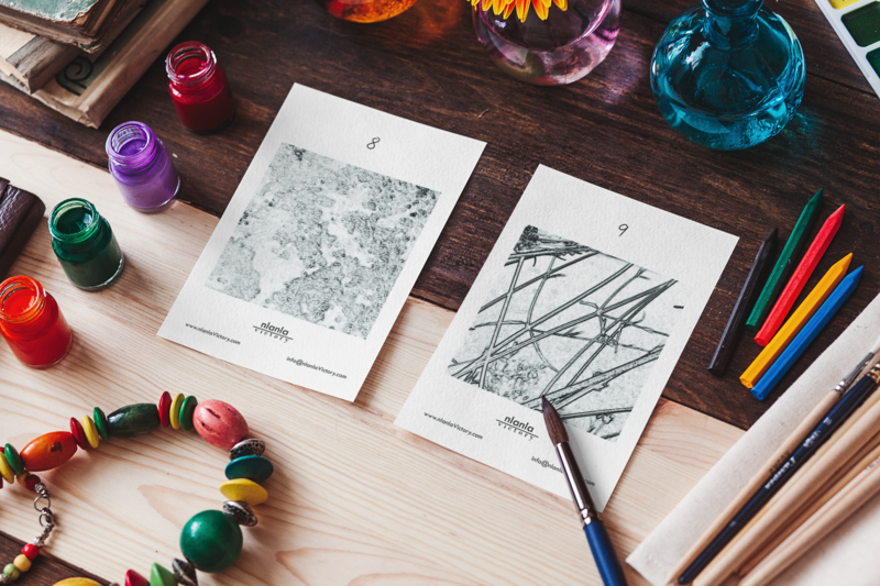 Aquarel adventskalender, adventskalender schilderen, schilderpakket, aftellen naar Kerstmis