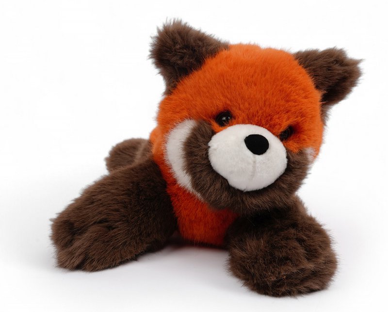 One Love Plush Toy - Red Panda Rusty Orange and Brown