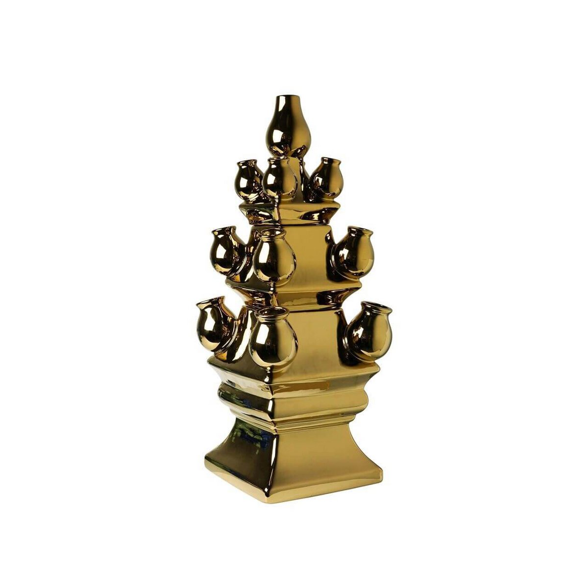 Tulpenvaas 3-delig Goud XL