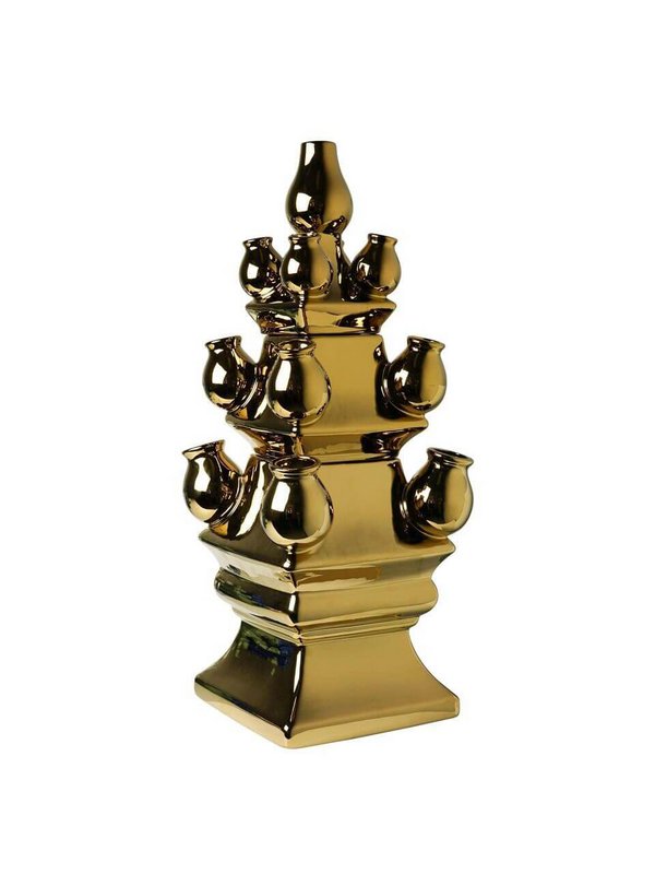 Tulpenvaas 3-delig Goud XL
