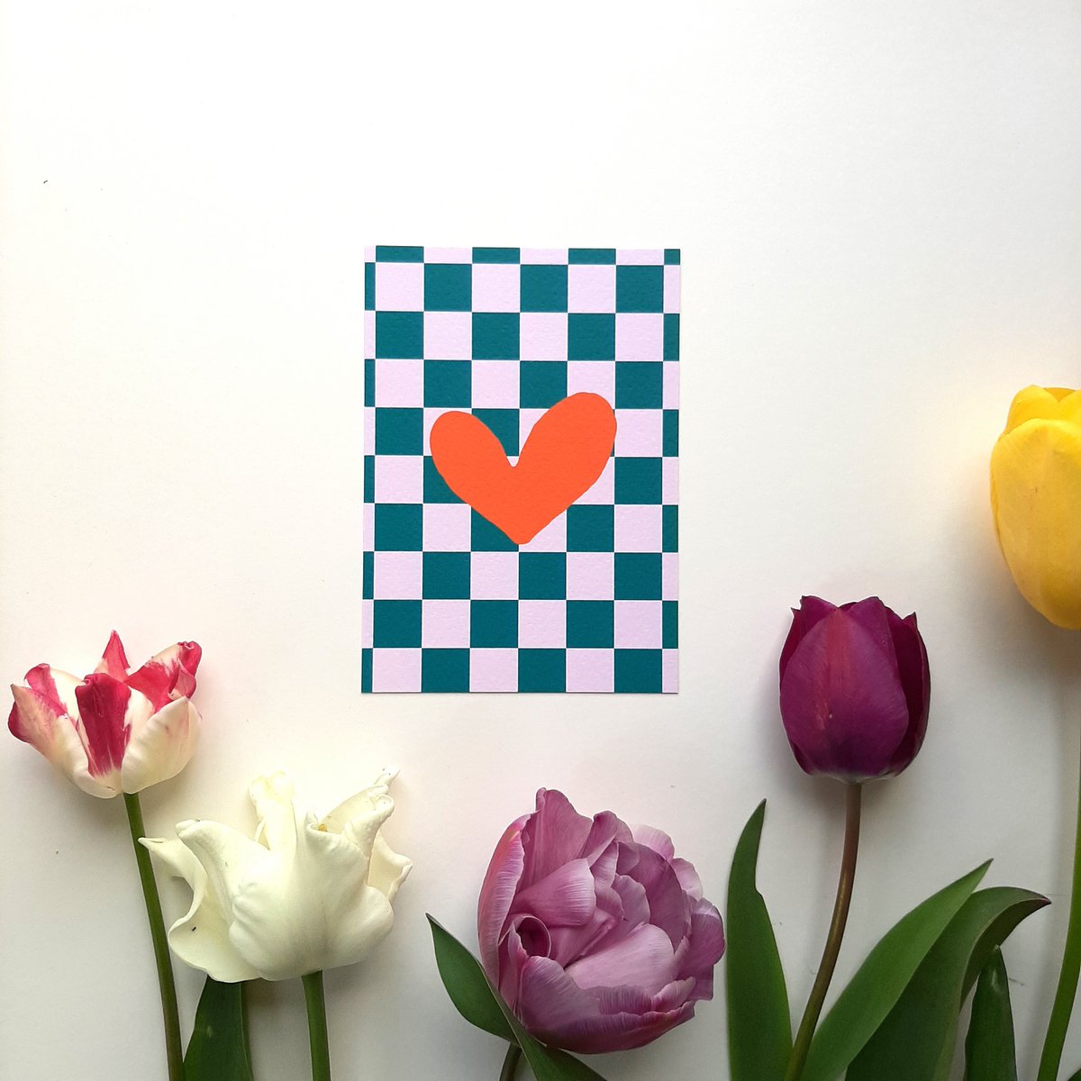 Color Blocking - Oranje Hart