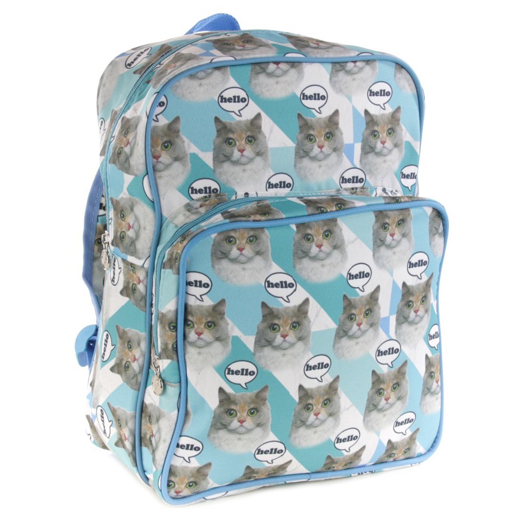 Mochila Hola gatos