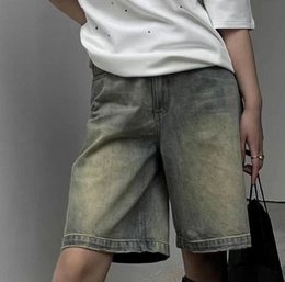 S-4XL Denim Shorts Women Chic Leisure Streetwear High Waist Korean Style Summer Knee Simple Comfortable Students Clothing New