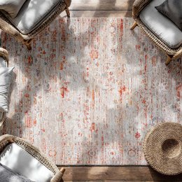 Eco Rug - Galata Sunset - Rug red