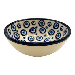 Ceramic bowl - Evil Eye - White - 12cm