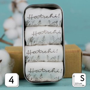 Stofftaschentücher HANDDRUCK Tiny Box HATSCHI für DIY Feuchttücher