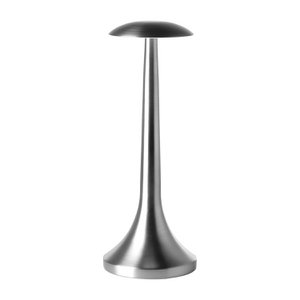ILLUMA metal brushed silver Ø11 cm H30 cm