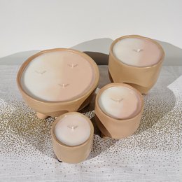 Nude Marble Candle