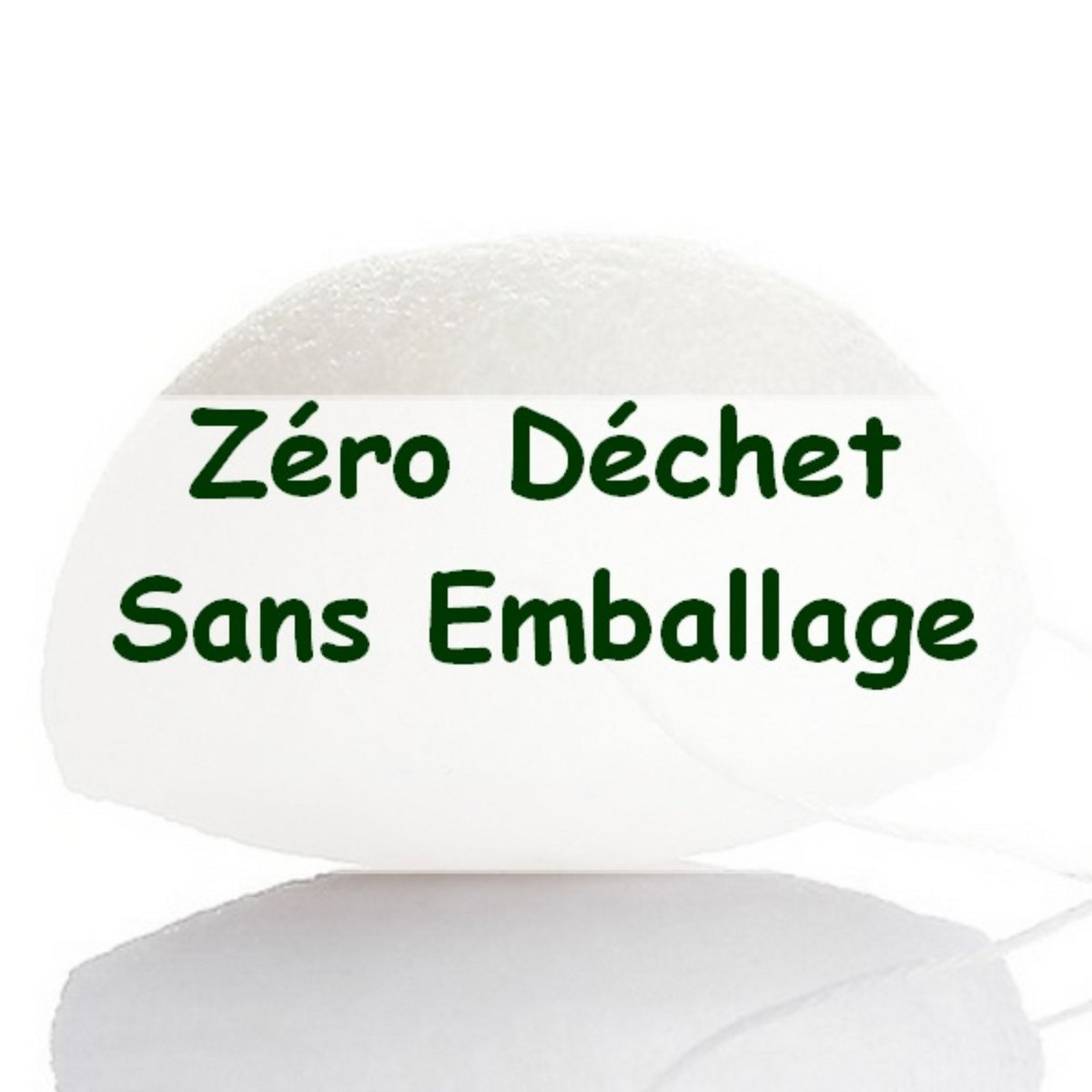 Zero waste classic natural konjac