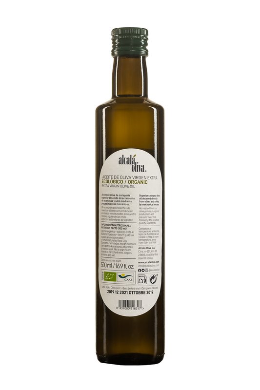 Økologisk ekstra jomfru olivenolie 500ml