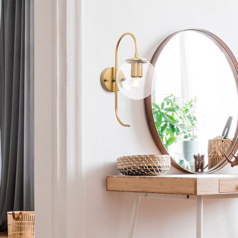 Jewel 10560 Glass Wall Lamp