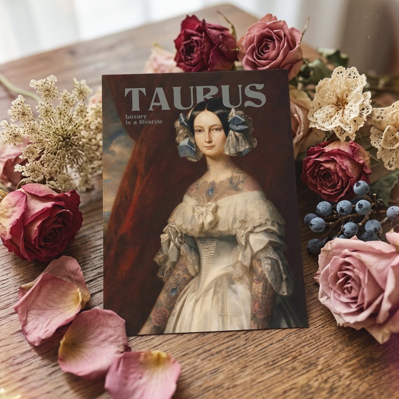 Taurus - Postcard - Astro Queen Collection