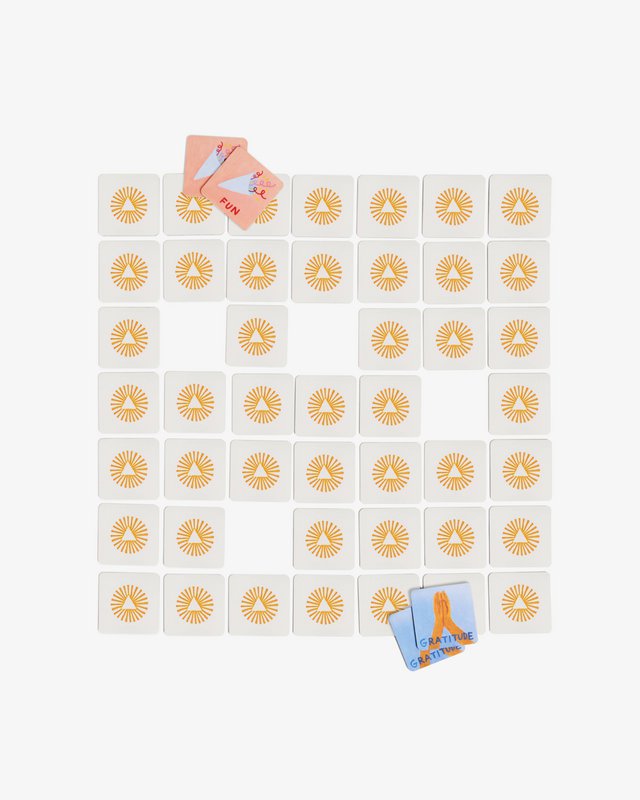 Juego de memoria consciente para niños, parejas y palabras a juego