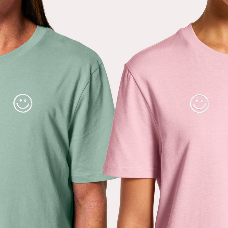 SMILEY Unisex T-Shirt aus Bio-Baumwolle
