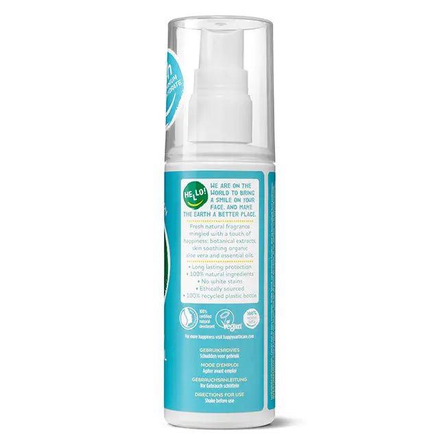 Naturlig deodorant spray cedertræ lime