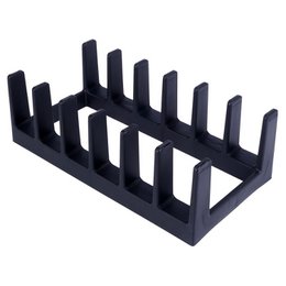 Lid and plate organizer rack plastic 28x15x9cm