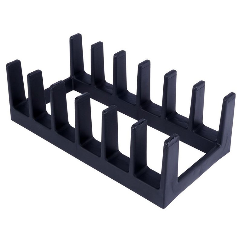 Lid and plate organizer rack plastic 28x15x9cm