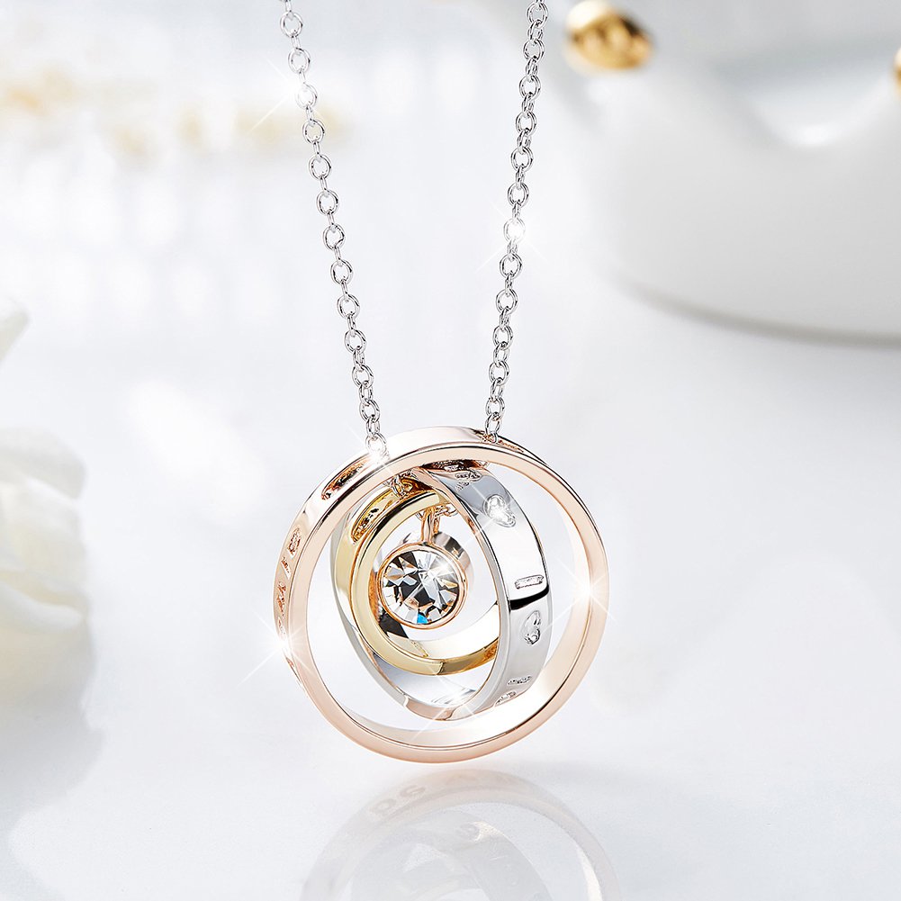 Driekleurige ketting