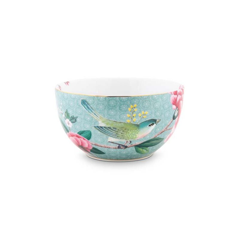 Bowl Blushing Birds Blue 12cm