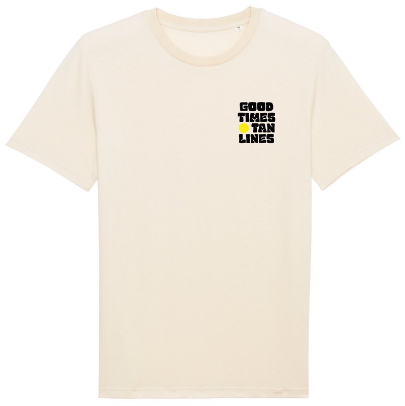 Good Times Tan Lines (sonnig) Unisex-Radsport-T-Shirt