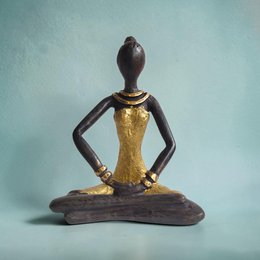 ESCULTURA DE BRONZA YOGA "INDA" | por Derme | diferentes colores